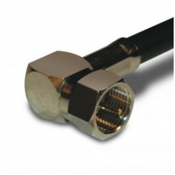222153 Amphenol Right Angle Type-F Male Crimp Connector for Cable Group D