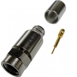 222166 Amphenol Type-F Male Crimp Connector for Cable Group I