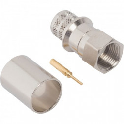 222195 Amphenol 75 Ohm Type-F Male Crimp Connector