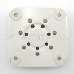 122-237-100 Johnson Ceramic 7 Pin Tube Socket (NOS)