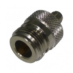 242115 Amphenol SMA Female to Type-N Female Between Series Adapter