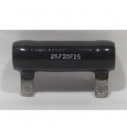 25/20F15 Wirewound Resistor, 15 ohms 25 watts. Ward Leonard
