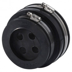 IZYKIT4-12 Standard 4" cable boot entry, 4 hole insert & hardware