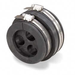 252147-3/8-3 4" Heliax Cable Entry Boot for 3/8" Cable. 3 holes, Andrew