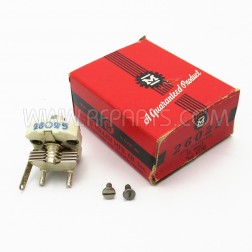 26025 Millen Variable Tuning Capacitor 3-25pf 1.2kv (NOS)