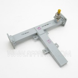 27-61386-1 Telerad WR90 Rigid Waveguide with Mounting Bracket (Pull)