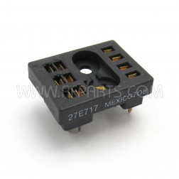 27E717 P&B 11 Pin PCB Mount Relay Socket for 4PDT Relays (NOS)