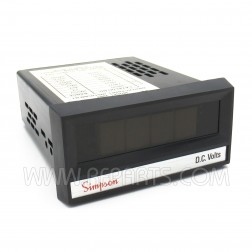 2867 Simpson Digital Panel Instrument 120VAC 50Hz to 400Hz 5vA (Pull)