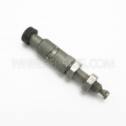 29-100 Grayhill Nickel Plated Brass Binding Post Plug with Black Cap 20a 120vdc (Pull)