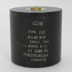 292100B251J02, Capacitance .0056mfd, Voltage 5kv, Amps 20