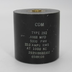 29250B682J02, Capacitance 6800pf, Voltage 5kv, Amps 22