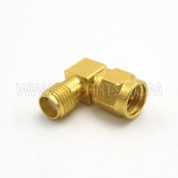 2994-6001 SV Microwave Right Angle SMA Female to SMA Male Adapter DC-12.4Ghz (NOS)
