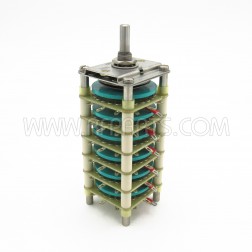 2J50A4-6HV Shallcross Rotary Switch 6 Pole 12 Position (NOS)