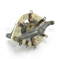 86-S Vintage Radio 2 Pole 3 Position 1 Deck Rotary Band Switch (Pull)