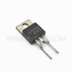 2SC1756 Sanyo NPN Triple Diffused Planar Silicon Transistor (NOS)