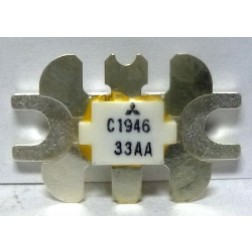 2SC1946 Mitsubishi NPN Epitaxial Planar Transistor, 28 W, 175 MHz, 13.5 V (NOS)