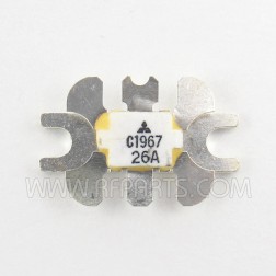 2SC1967 Mitsubishi NPN Epitaxial Planar Transistor 470 MHz 13.5V 7W (NOS)