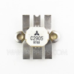 2SC2905 Mitsubishi NPN Epitaxial Planar Transistor 520 MHz 12.5V 45W (NOS)