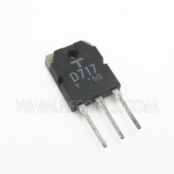 2SD717 Toshiba Silicon Epitaxial Silicon NPN Planar Transistor (NOS)
