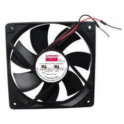 6RRJ4 Fan motor, 24vdc 370 ma, RPM 2800, 111.9 cfm, Dayton