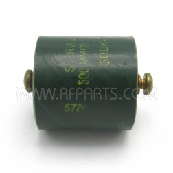 30DK-T5 Sprague DoorKnob Capacitor 500pf 30Kv 5% (Pull)