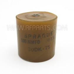 30DK-T5 Sprague Doorknob Capacitor 300pf 30Kv 5% (Pull)