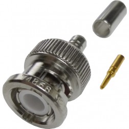 000-36775 Amphenol BNC Male Crimp Connector (Industrial Grade)