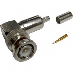 31-335-RFX Amphenol Right Angle BNC Male Crimp Connector for Cable Group C