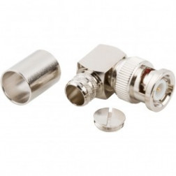 31-6004-RFX Amphenol BNC Right Angle Male Crimp Connector for Cable Group I