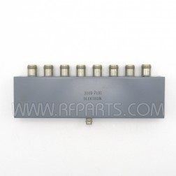 3100-7101 Olektron 8 Position Splitter BNC Female to Type-N Female (Pull)