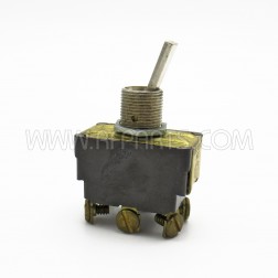 3465 6-Pin DPDT Switch with Flat Toggle 120v-240v AC Only (NOS)