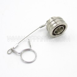 4.3/10P-QLC-CLIP TYC 4.3/10 Male Quick Disconnect Weather Cap with Clip - IPx7