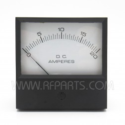 4035-19 Hoyt Panel Meter 0-20 DC Amps (NOS)