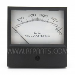 4035-19 Hoyt Panel Meter 0-500 DC Milliamperes (NOS)