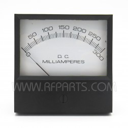 647 Hoyt Panel Meter 0-300 DC Milliamperes (NOS)