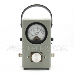 43P BIRD PEP Thruline RF Wattmeter with Type-N Connectors and Peak Power (Pull)