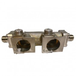 4522-002-8P Dual Line Section with UHF Female (SO239) Connectors (Pull)