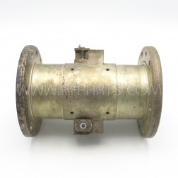 4610 Type Dielectric 3-1/8" Flanged 50 Ohm Dual Element Line Section (Pull)