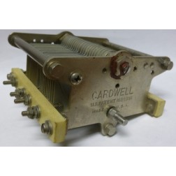 47-887 Cardwell Low Friction Shaft Variable Capacitor 22-430/25-457pf