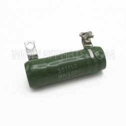 501550 Mallory Wirewound Resistor 5 Ohm 25 Watt (Pull)