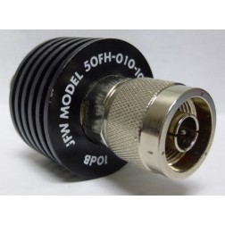 50FH-010-10 JFW Fixed Attenuator 10dB 10w Type-N Male/Female (Pull)