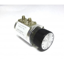 50R-019-SMA JFW Rotary Attenuator 0-10dB -1dB steps DC-2200 MHz 2 Watt, SMA Female Connectors (Pull)