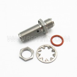 5211 API / Inmet SMA Female to Female Bulkhead In Series Precision Adapter