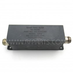 5376 Bird Type N Band Pass Filter 116-150MC (Pull)