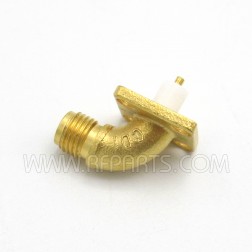 5450-1200-4 DCI Right Angle SMA Female 4 Hole Panel Connector (NOS)