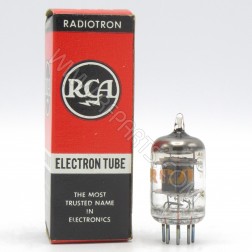5654 Sharp-Cutoff RF Pentode Tube Black Plate (NOS/NIB)