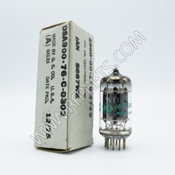 5687WB GE-JAN Special Purpose Medium Mu Twin Triode (NOS/NIB)