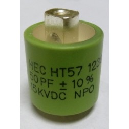 HT57Y500KA High Energy Doorknob Capacitor 50pf 15kv 10%