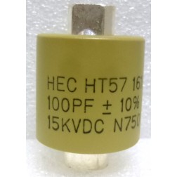 HT57Y101KA High Energy Doorknob Capacitor 100pf 15kv 10%