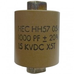 HH57Y102MA High Energy Doorknob Capacitor 1000pf 15kv 20%
